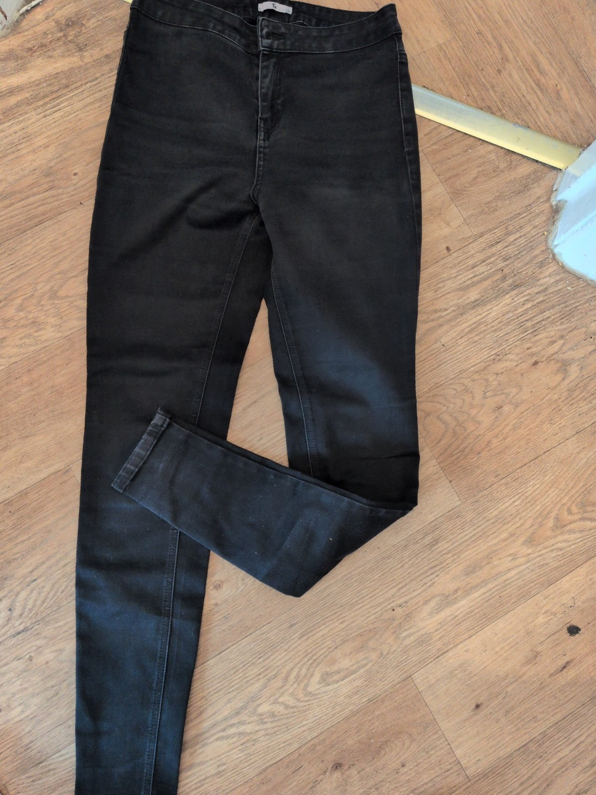 Ladies Tu Size 12L Black Jegging