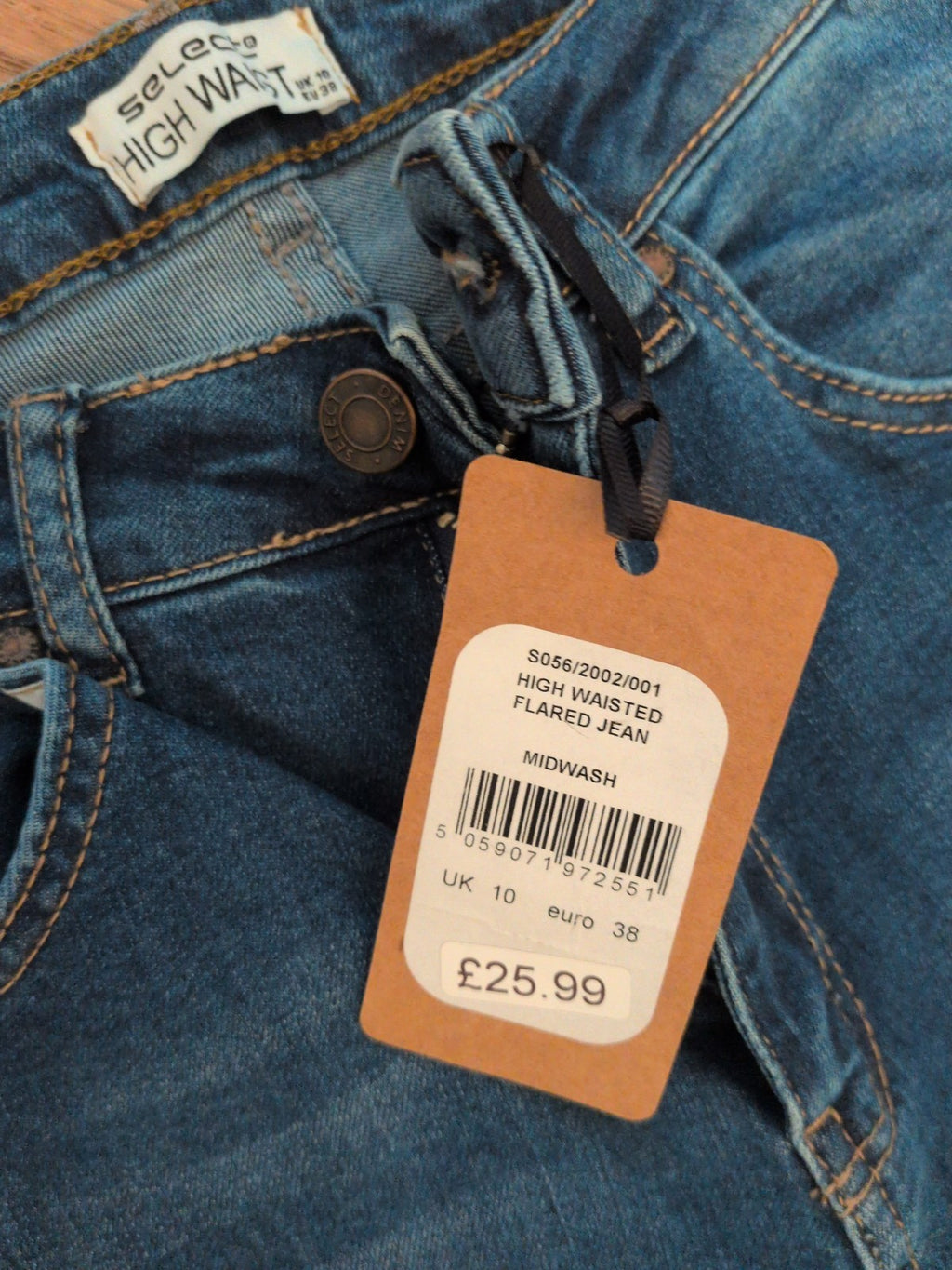 Brand New Ladies Select 10 High Waist Jeans