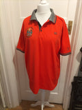 Mens Cutter & Buck Size XL Red Tank Regiment Polo