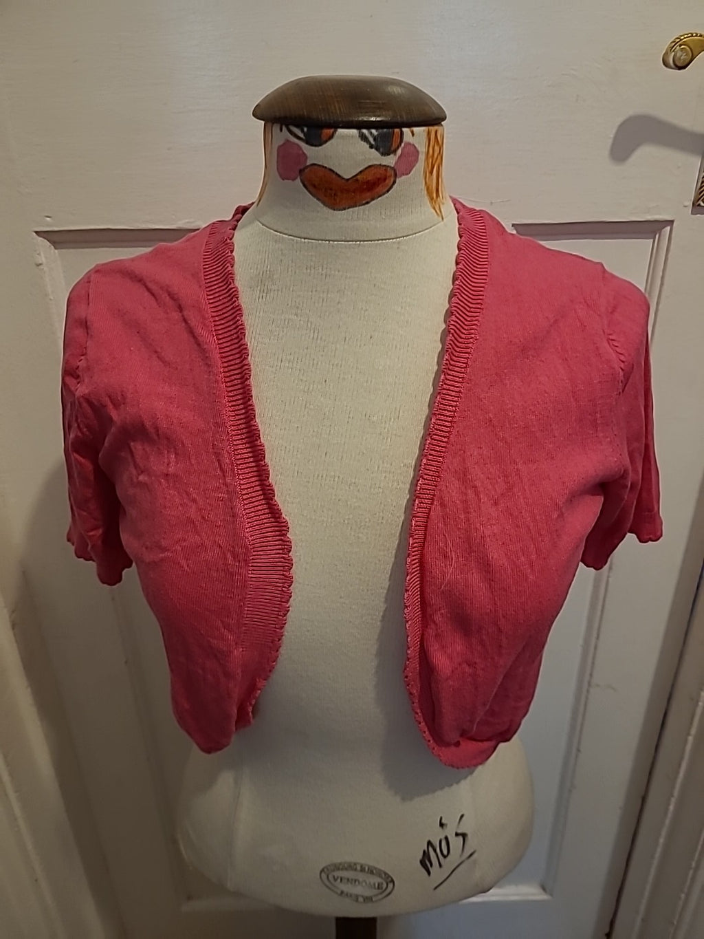 Ladies Tu Size 12 Pink Shoulder Cardigan