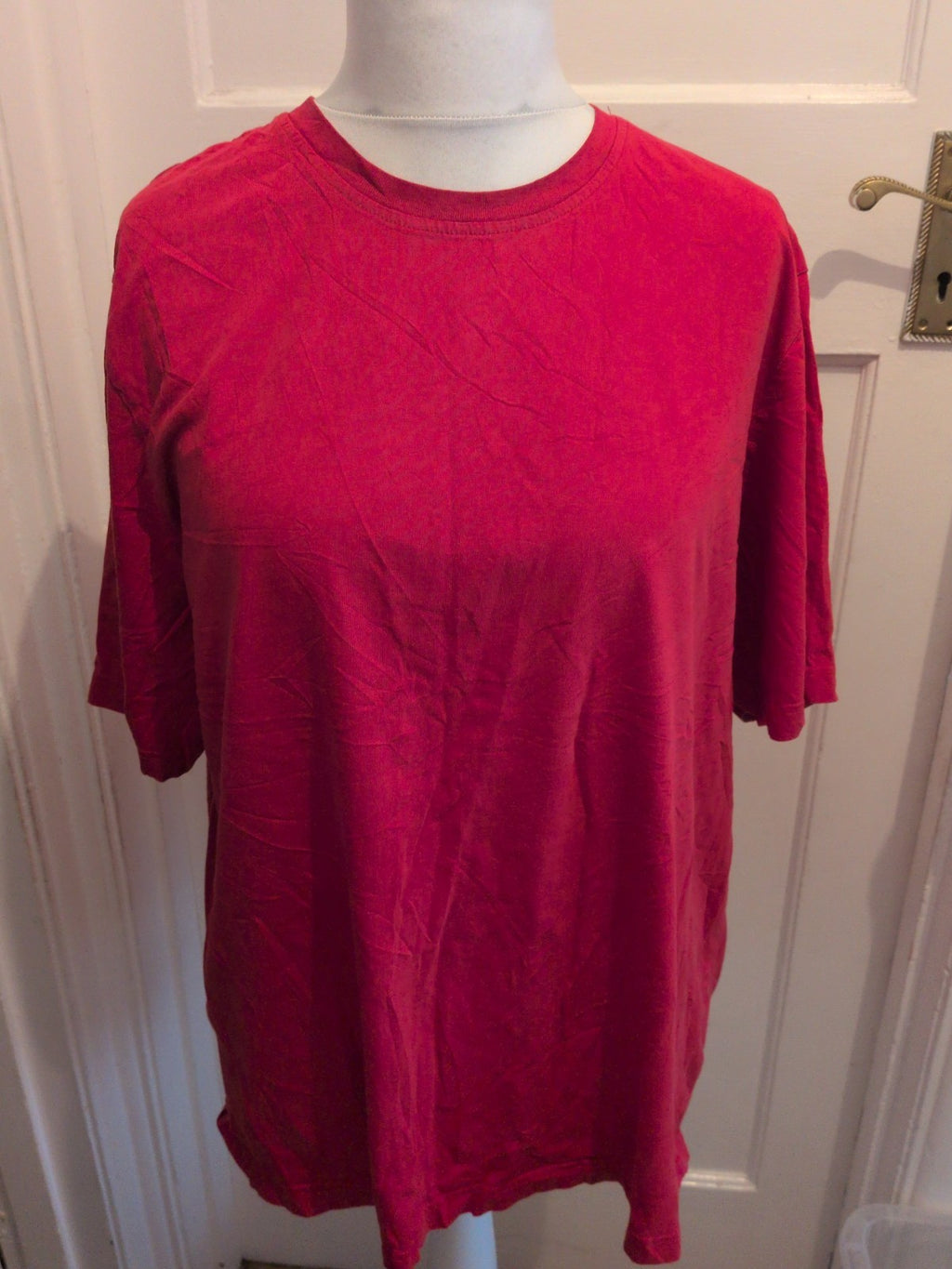 George 3XL Red Short Sleeve T-shirt