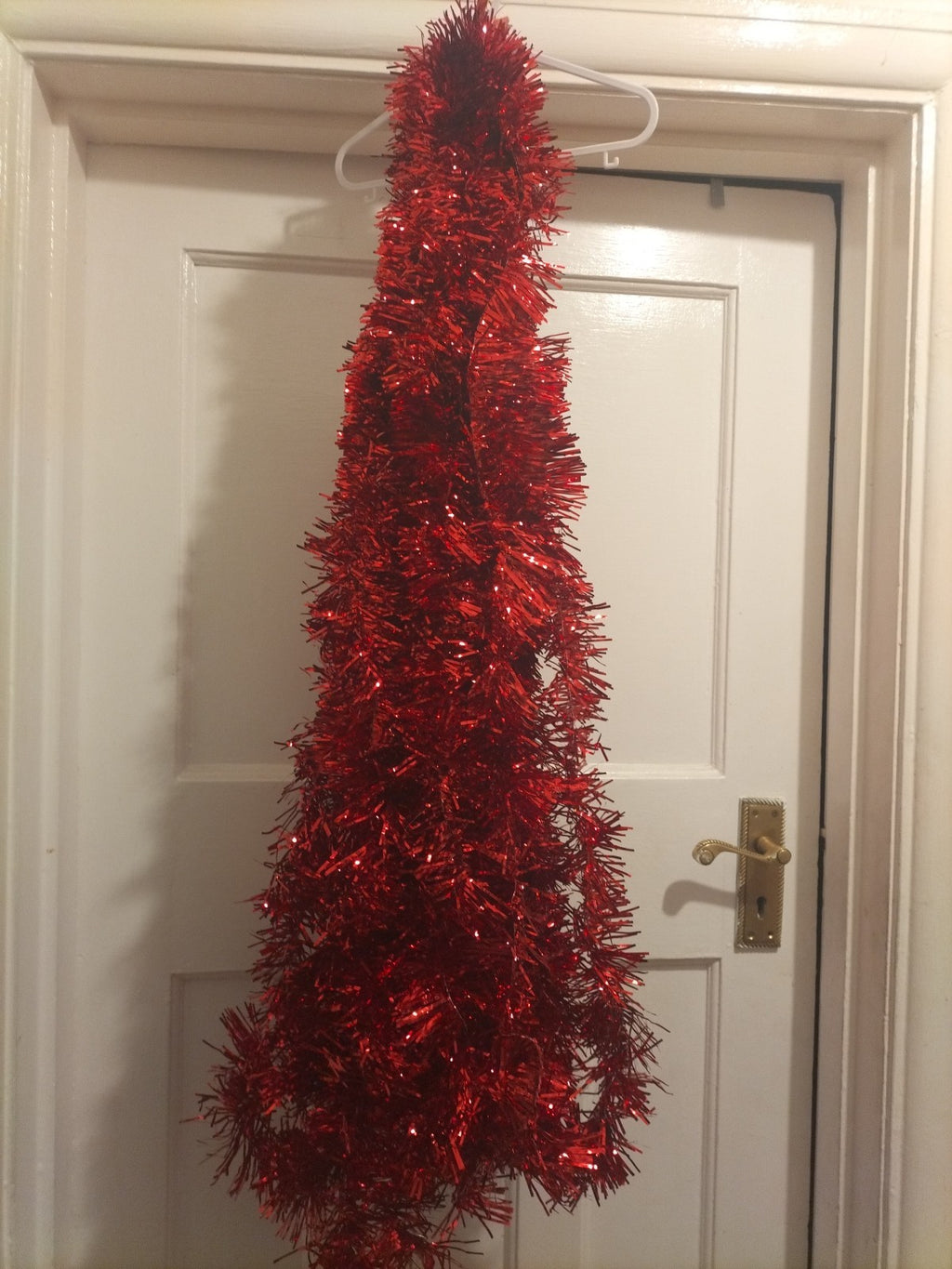 Brand new Red 2M Christmas decoration Tinsel