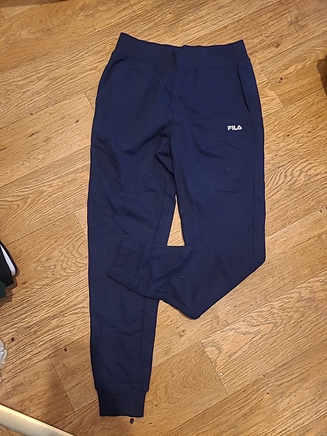 Mens Fils Size Small Navy Stretch Joggers