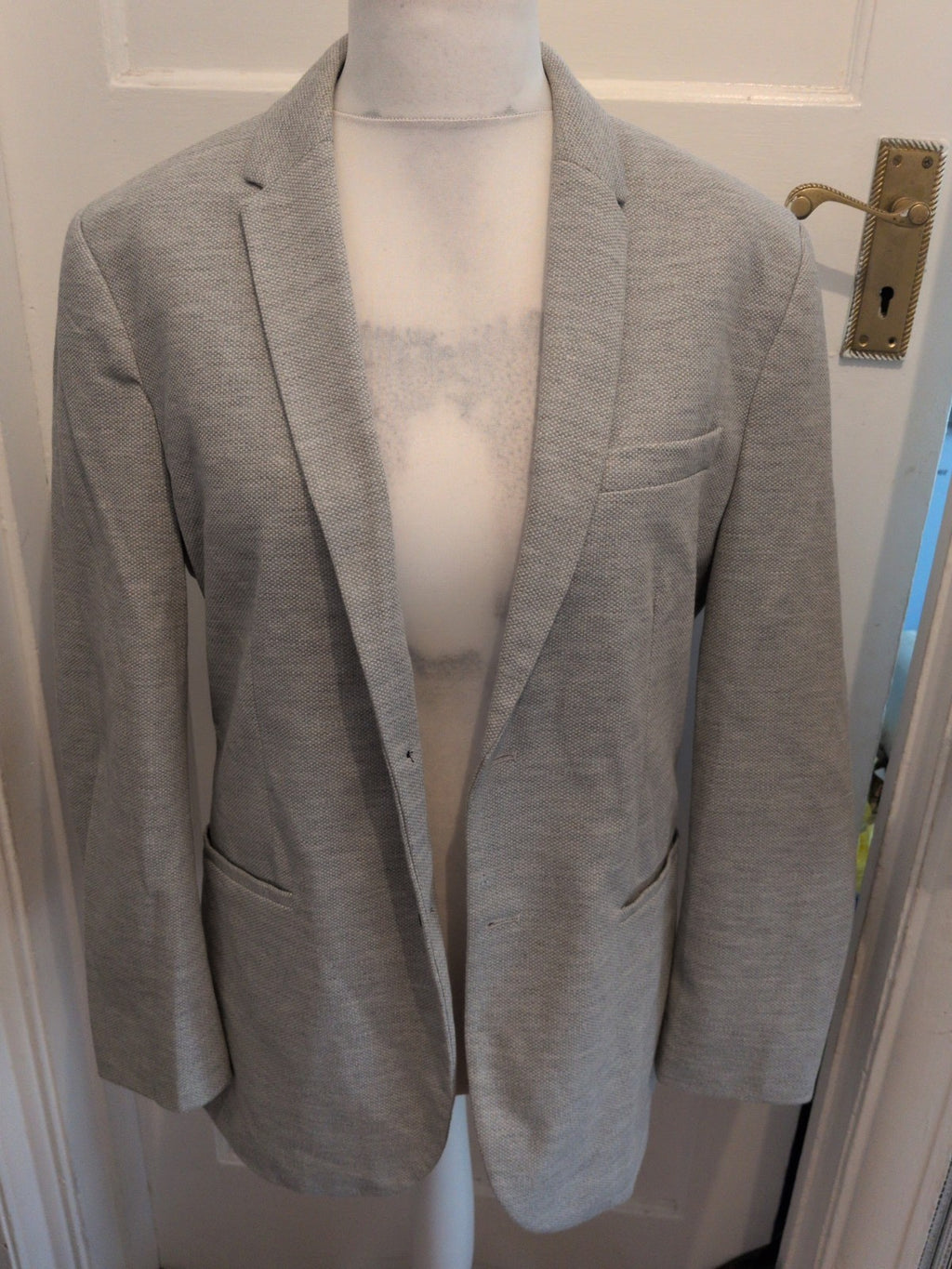Zara XL Grey Lined Blazer
