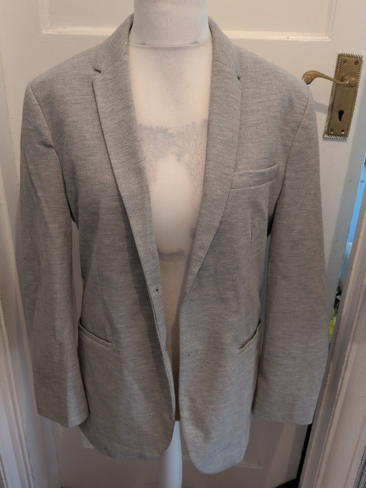 Zara XL Grey Lined Blazer