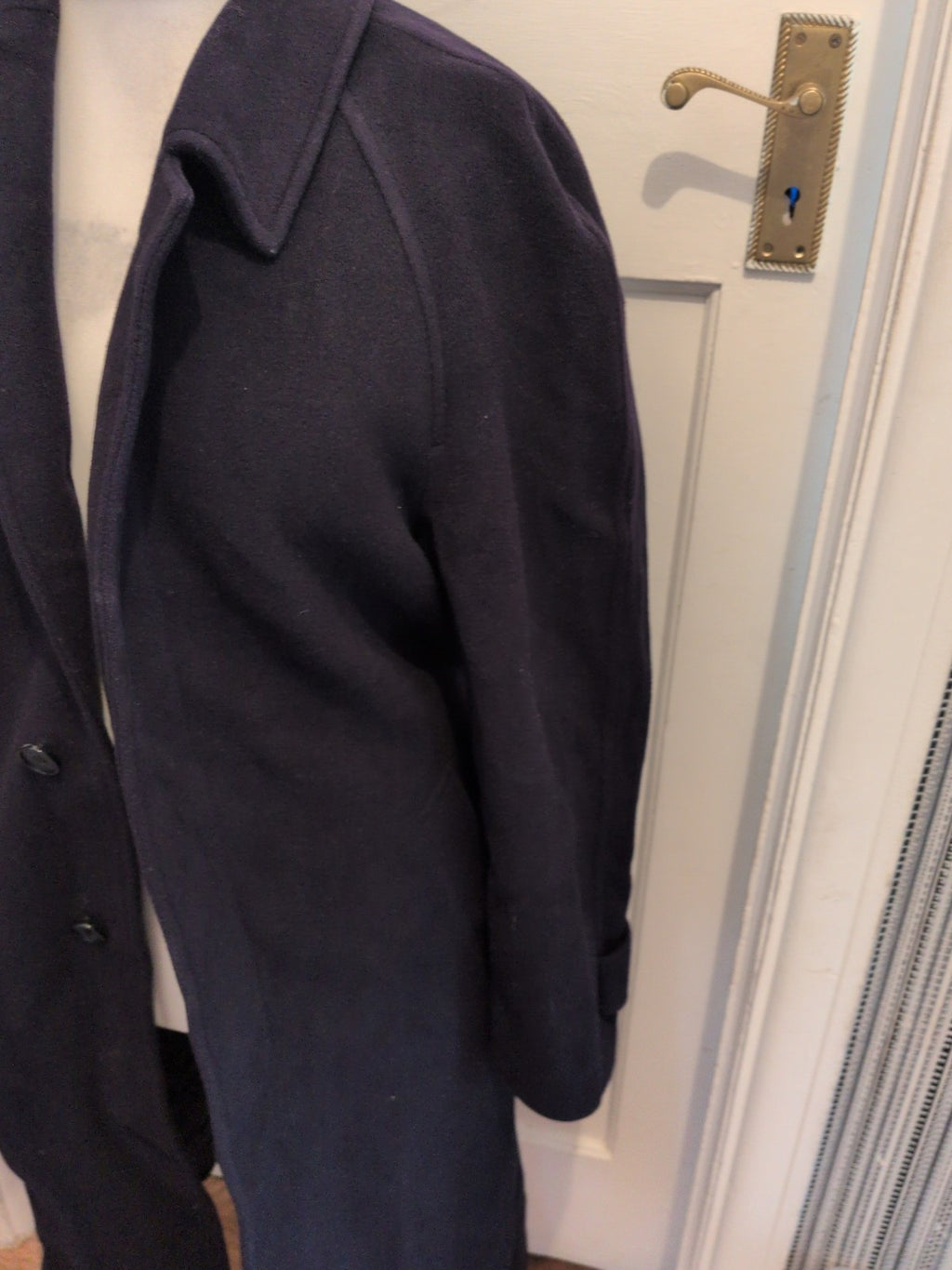 Classe Affaires 48 100% Pure New Wool Long Length Lined Jacket