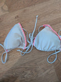 Primark Medium Grey And Pink Padded Bikini Bra