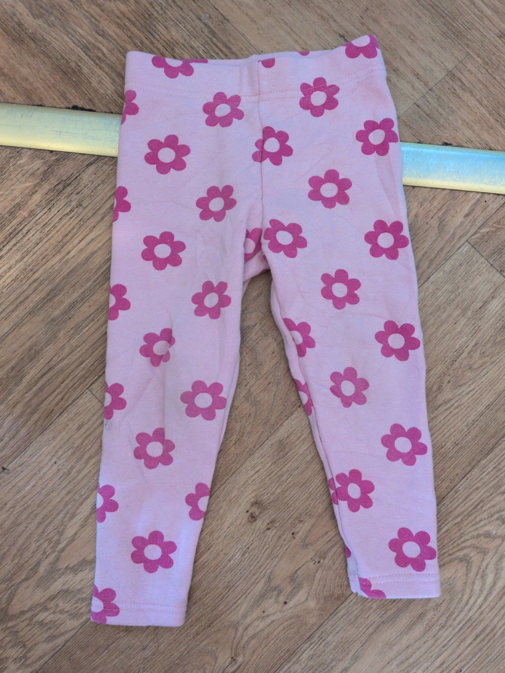 Primark 2-3 Years Pink Leggings Flowers