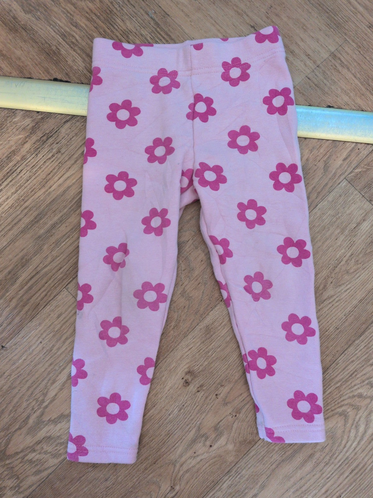 Primark 2-3 Years Pink Leggings Flowers