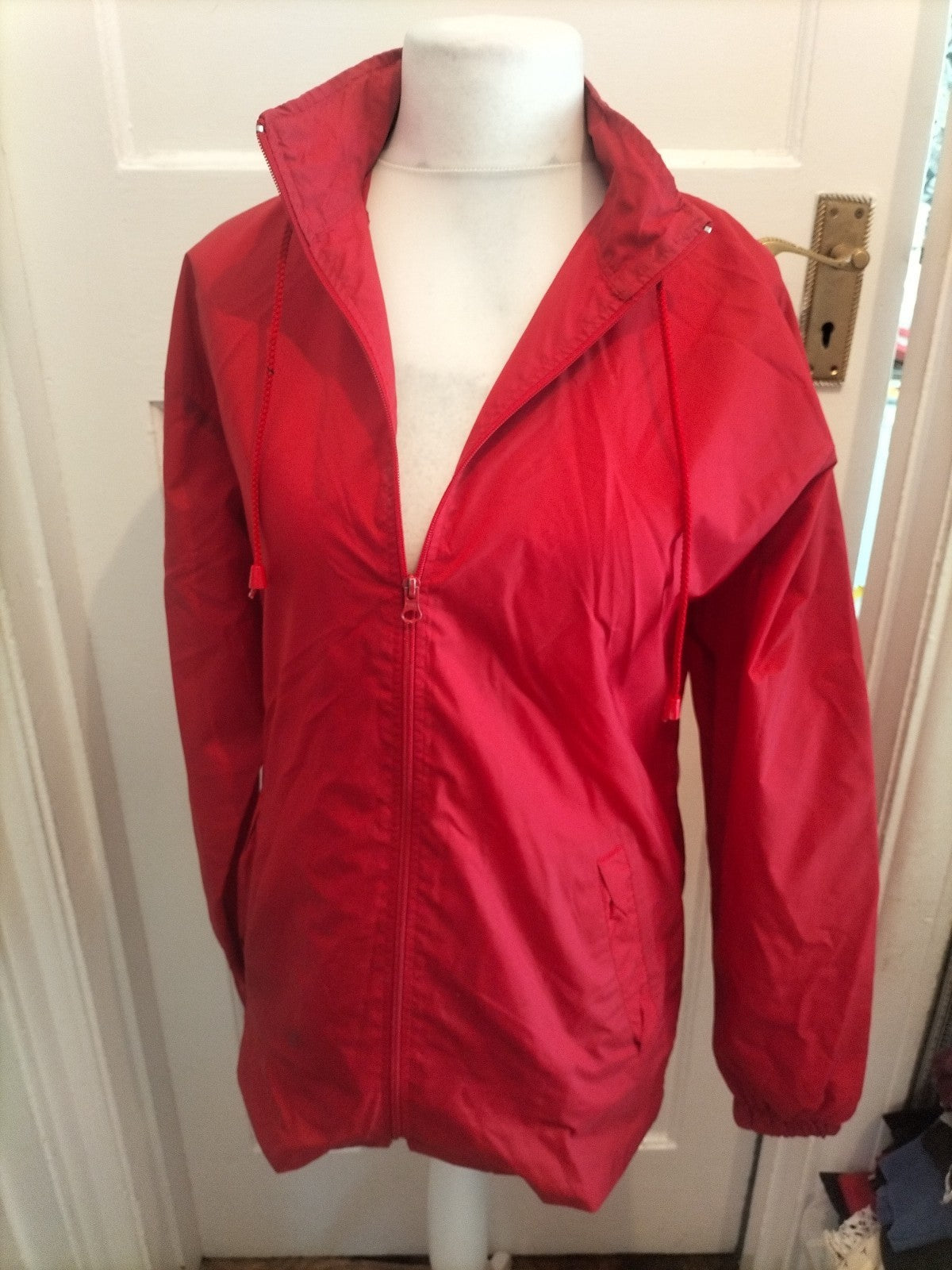 Fruit Of The Loom Small Red Rain Mac Full Zip
