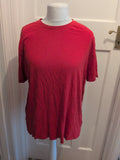 Tu Large Red Short Sleeve T-shirt