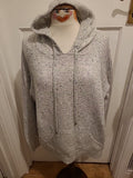 Mens Marks And Spencer Size Large Grey Fleck Long Sleeved Pullover Jumper