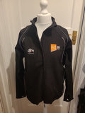 Mens Piranha Size XL Black Zipped Jacket