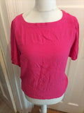 Next 14 Pink Short Sleeve Blouse