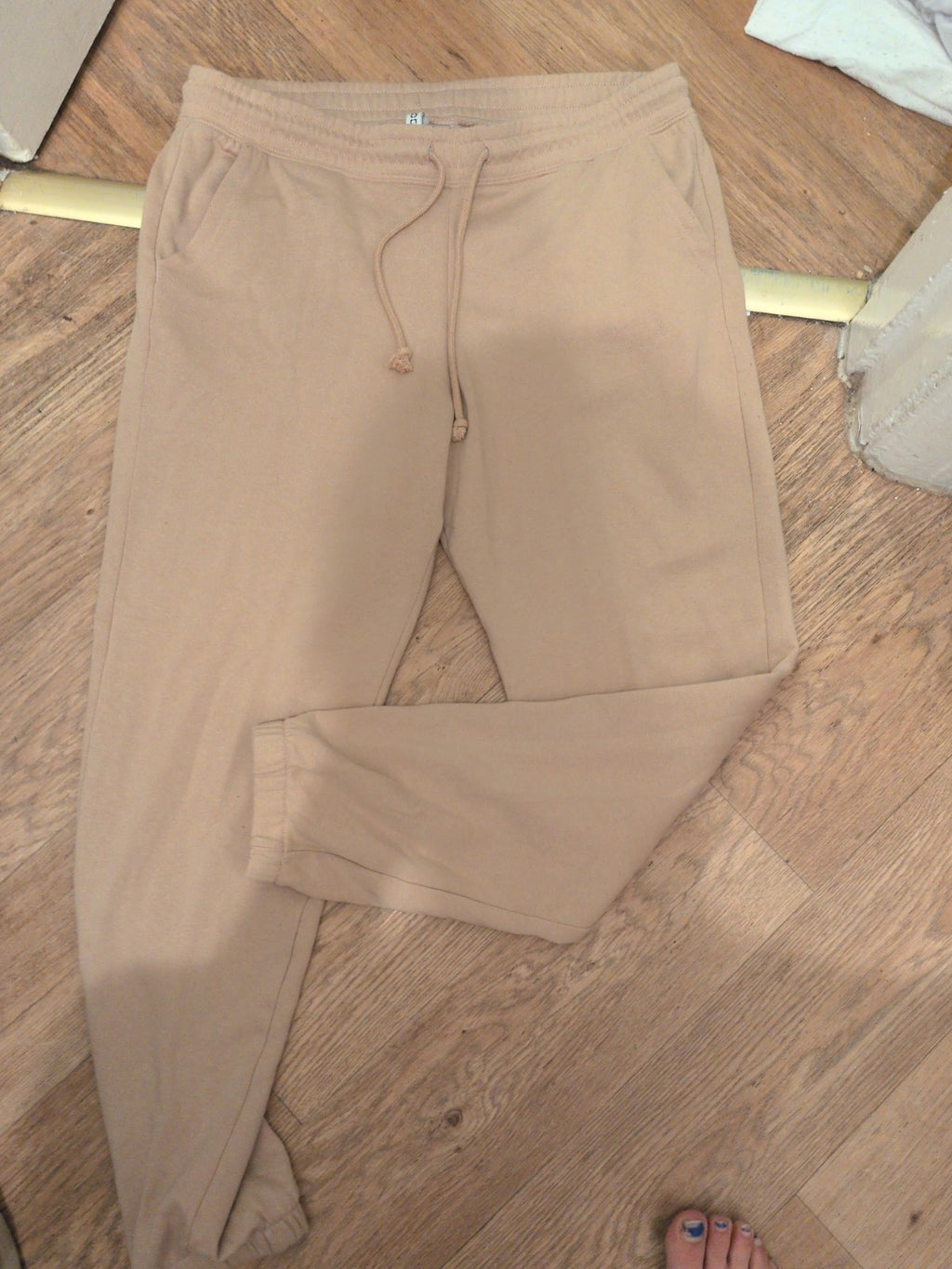 Divided Medium Sandy Elasticated Joggers