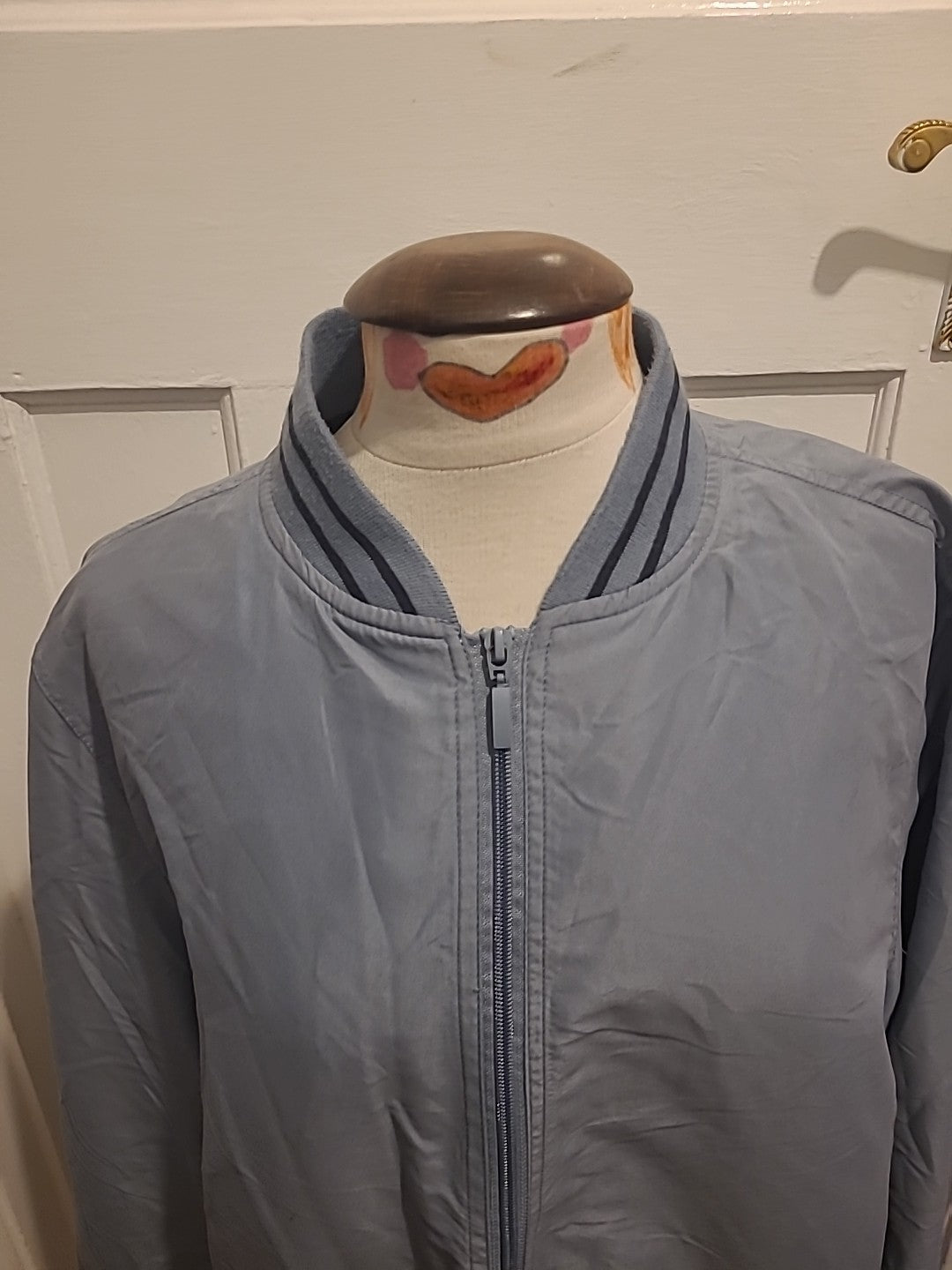Mens Pegasus Size Small Grey Lined Long Sleeved Jacket