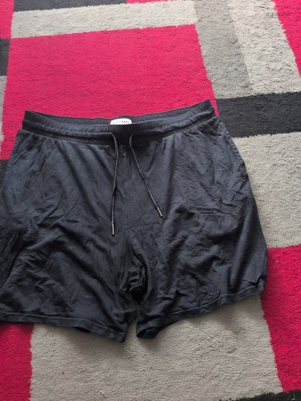 Mens Autograph Size XL Black Shorts