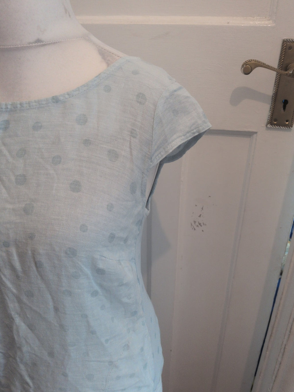 D.e.c.k 3 Blue Spot Sleeveless Dress