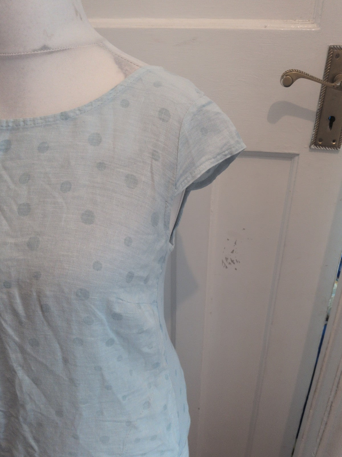 D.e.c.k 3 Blue Spot Sleeveless Dress
