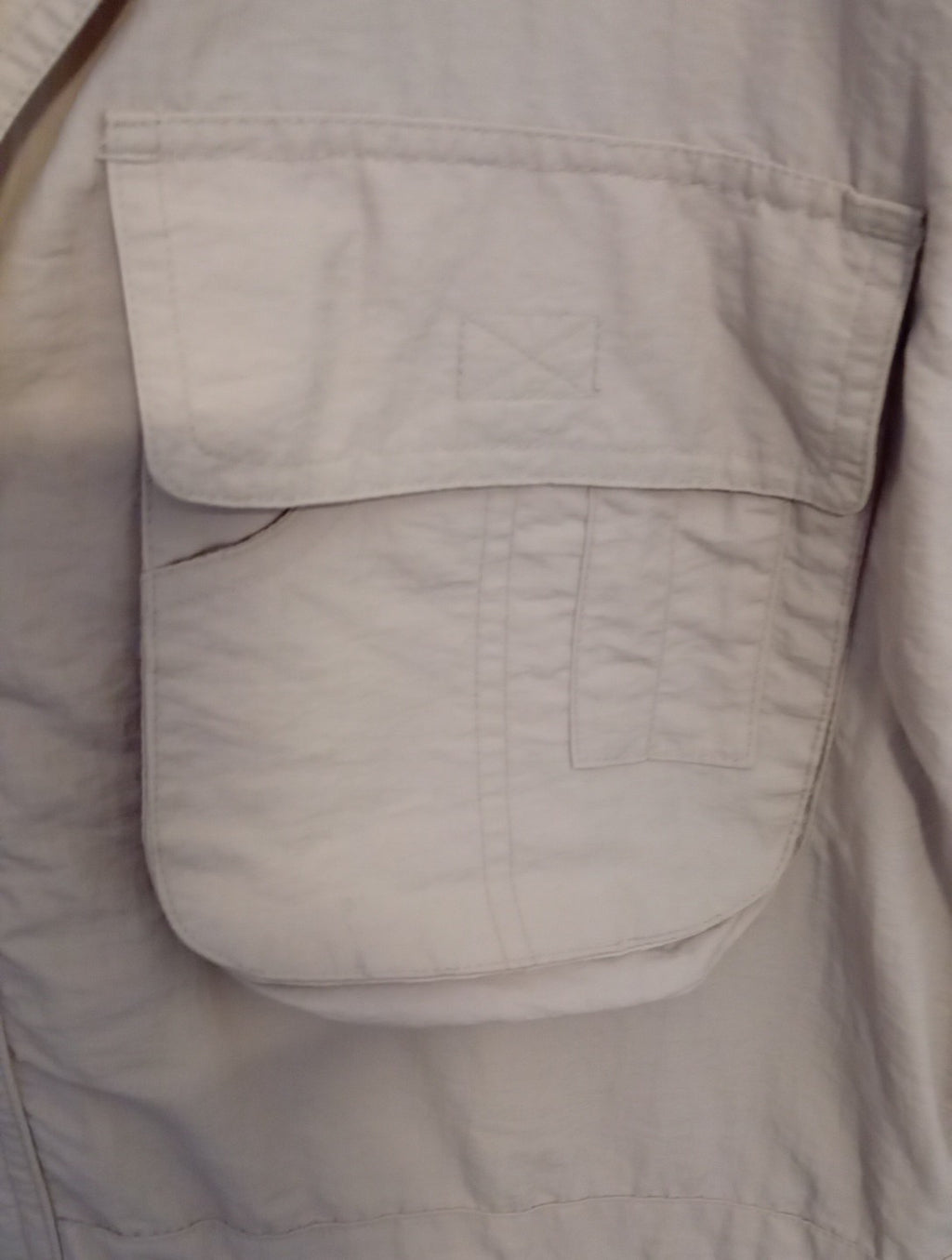 Mens Jacket Size XL K-WAY Beige