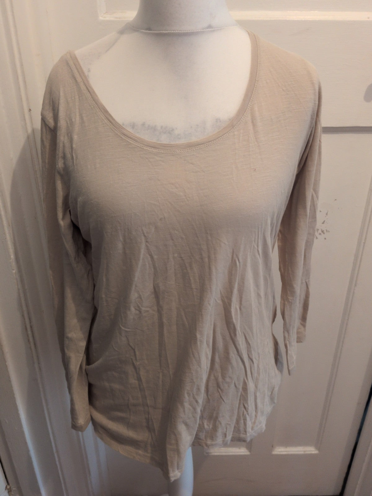 Rainbow 40/42 Beige Long Sleeve T-shirt