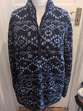 Primark 3XL Navy And Blue With White Loungewear Jumper