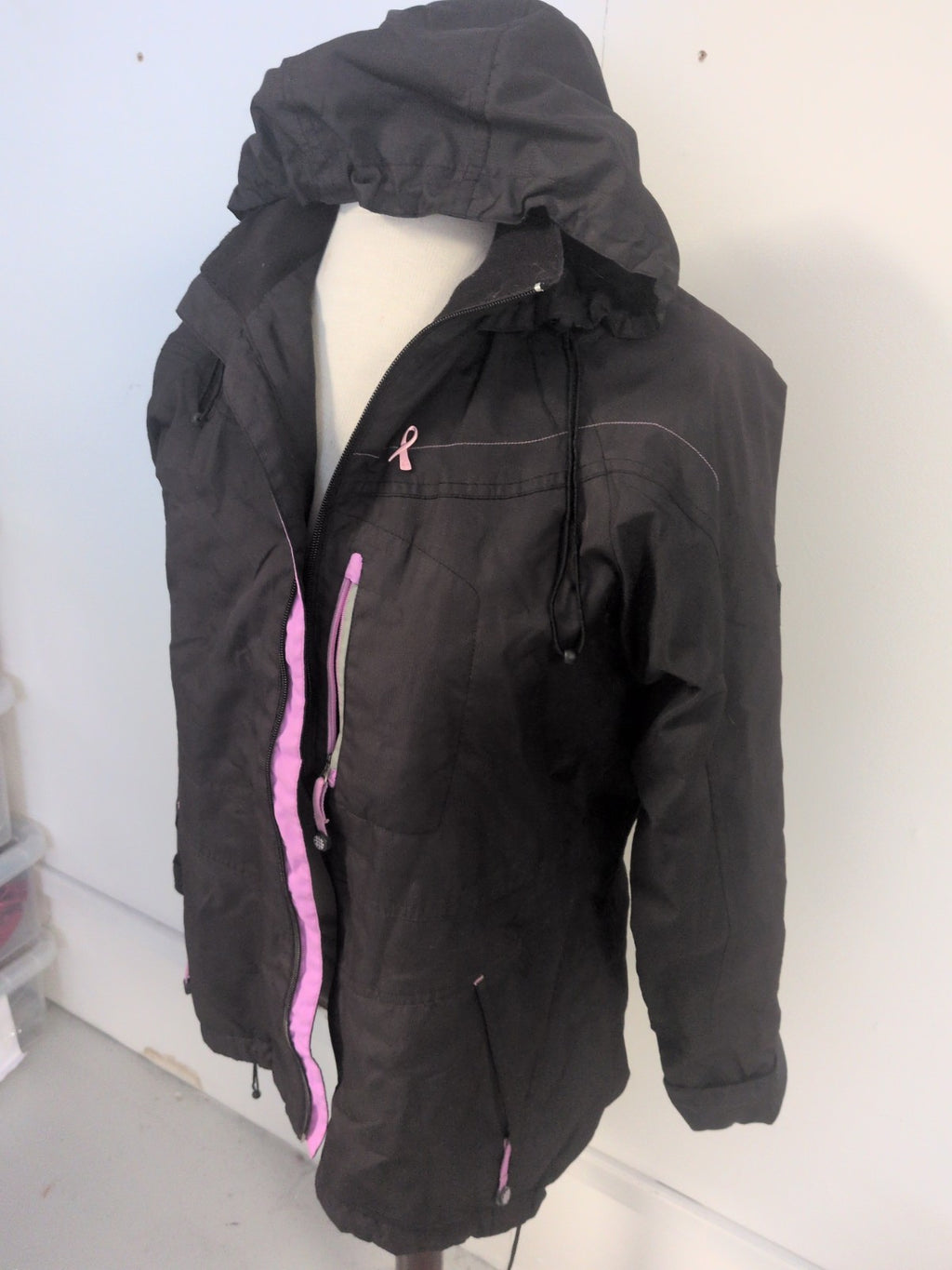 Backswing 12 Black Rain Jacket