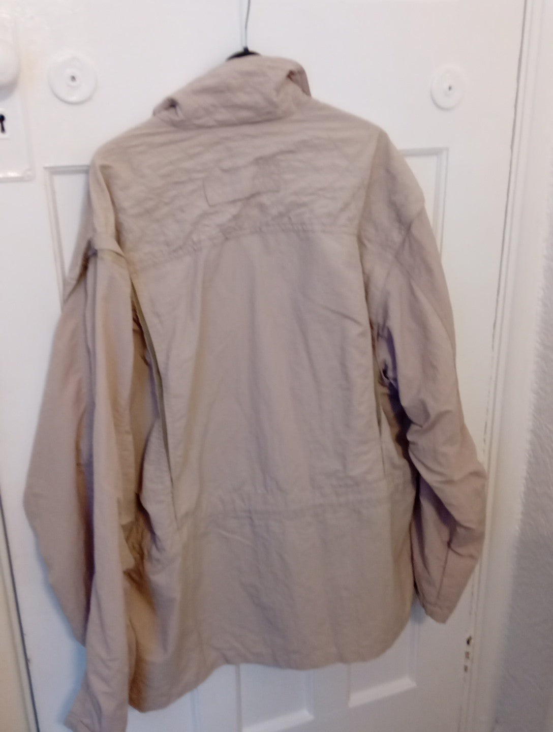 Mens Jacket Size XL K-WAY Beige