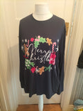 Mens Linea Size Large Christmas Long Sleeved Pyjama Top
