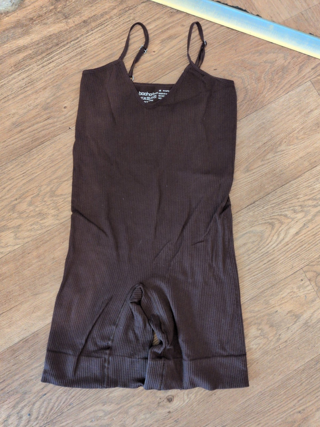 Boohoo Medium Brown Gym Suit