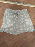 Peacocks 14-16 Peale Green And White Butterfly Pyjama Sleep Shorts