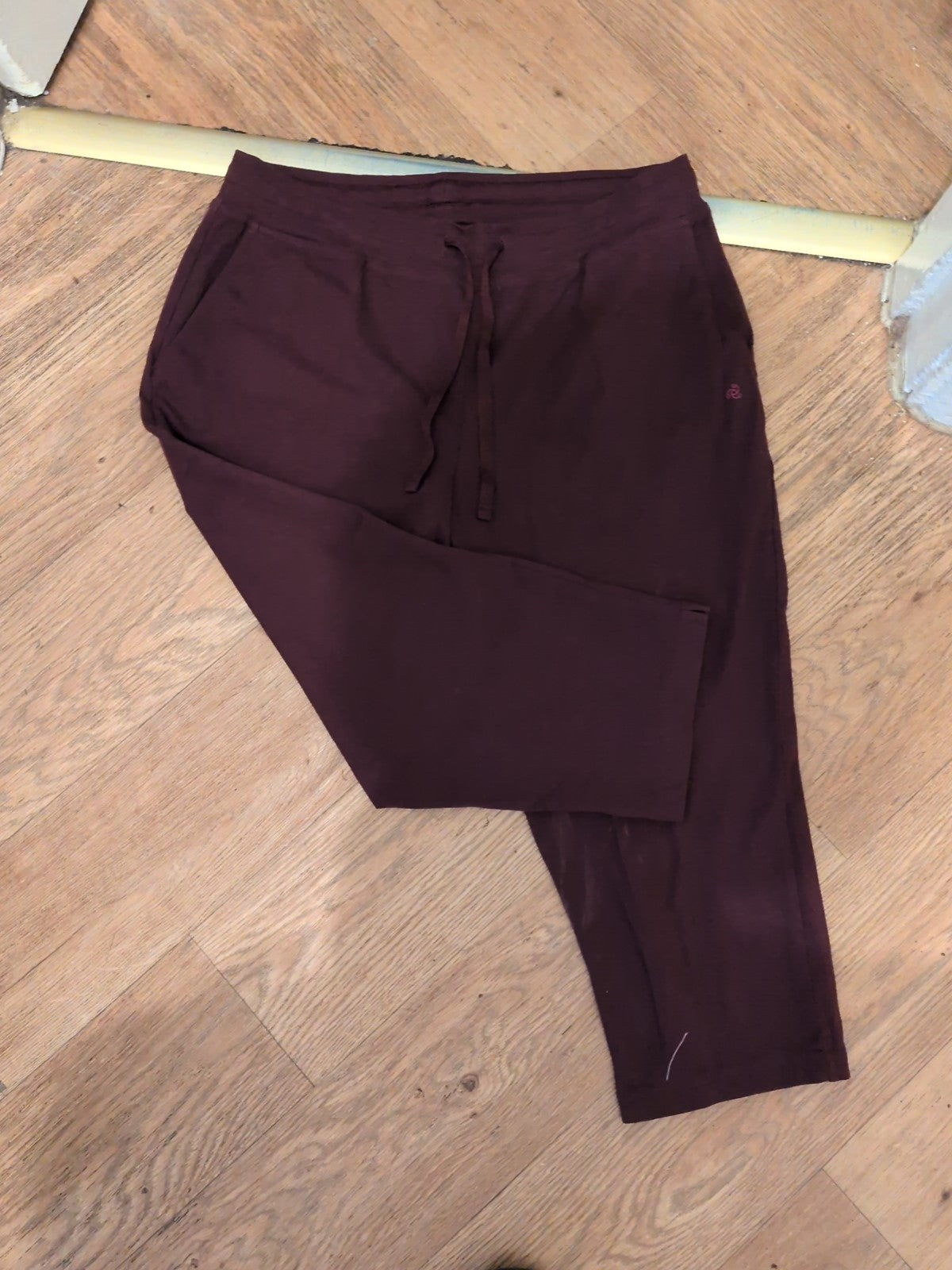 Jockey Large Purple Cropped Leggings Trousers