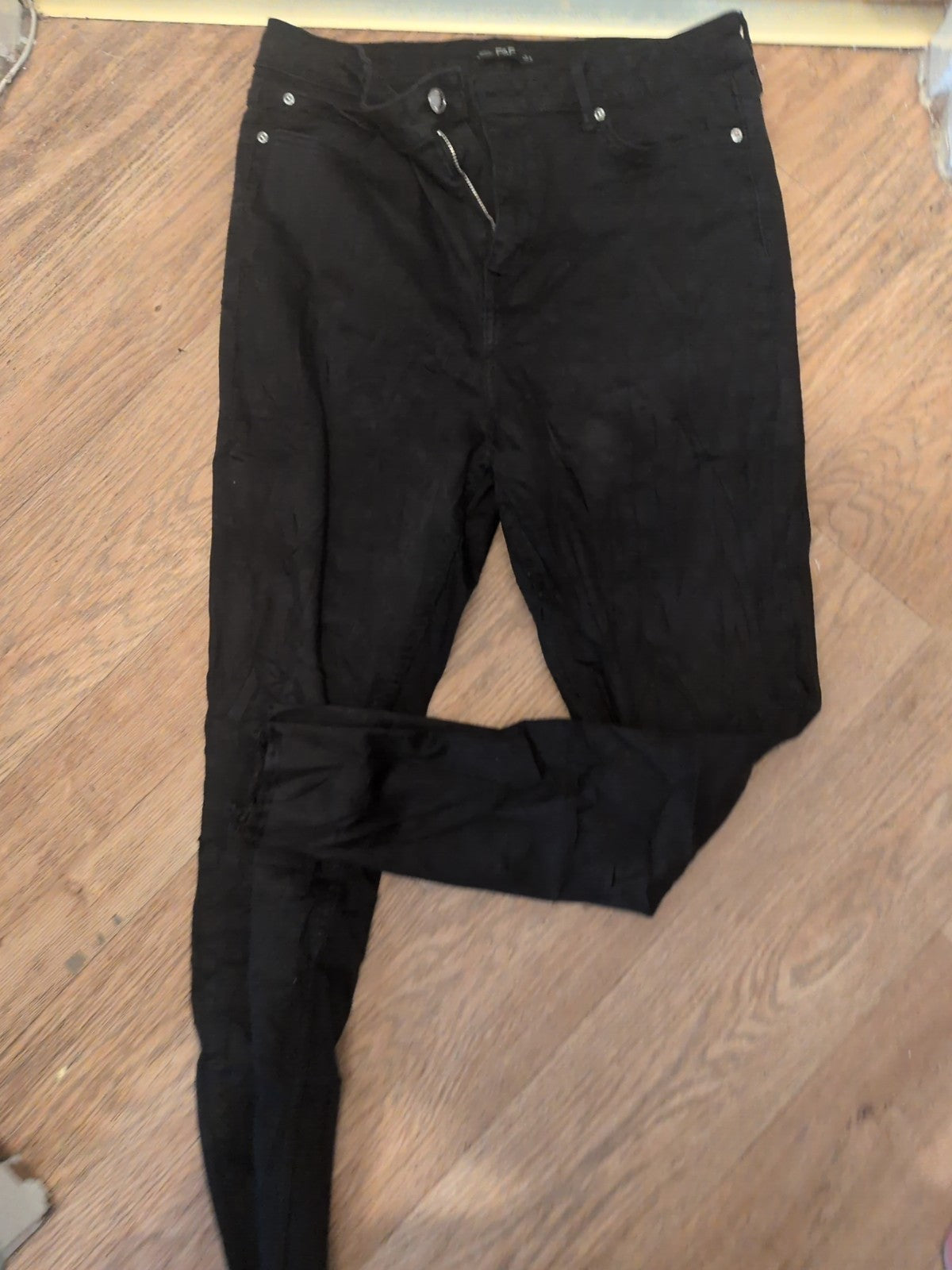 F&F 16 Black Skinny Jeans