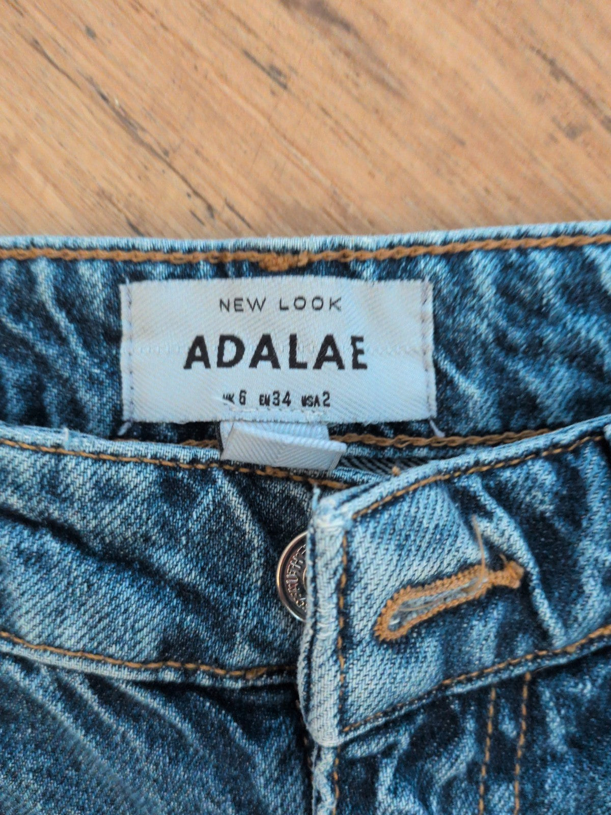 Ladies New Look Size 6 Adalae Denim Jeans