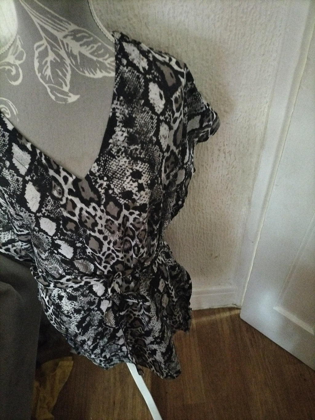 Ladies George Small Leopard Style Blouse