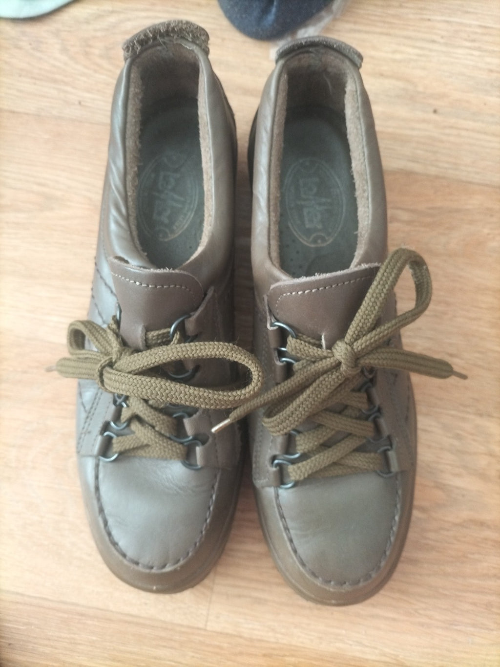 Lamer Euro 40 Khaki Trainers
