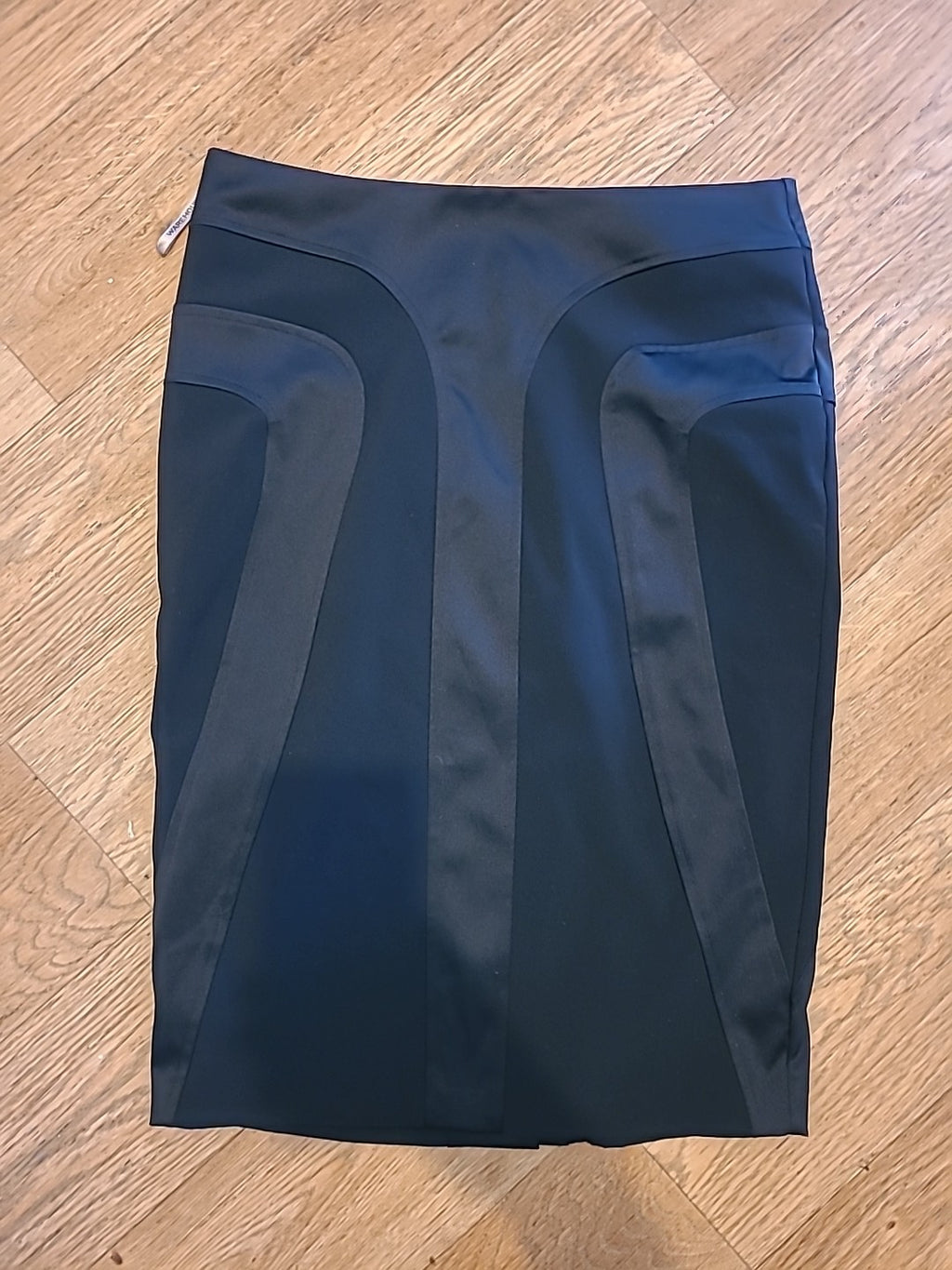 Ladies Warehouse Size 10 Black Lined Pencil Skirt