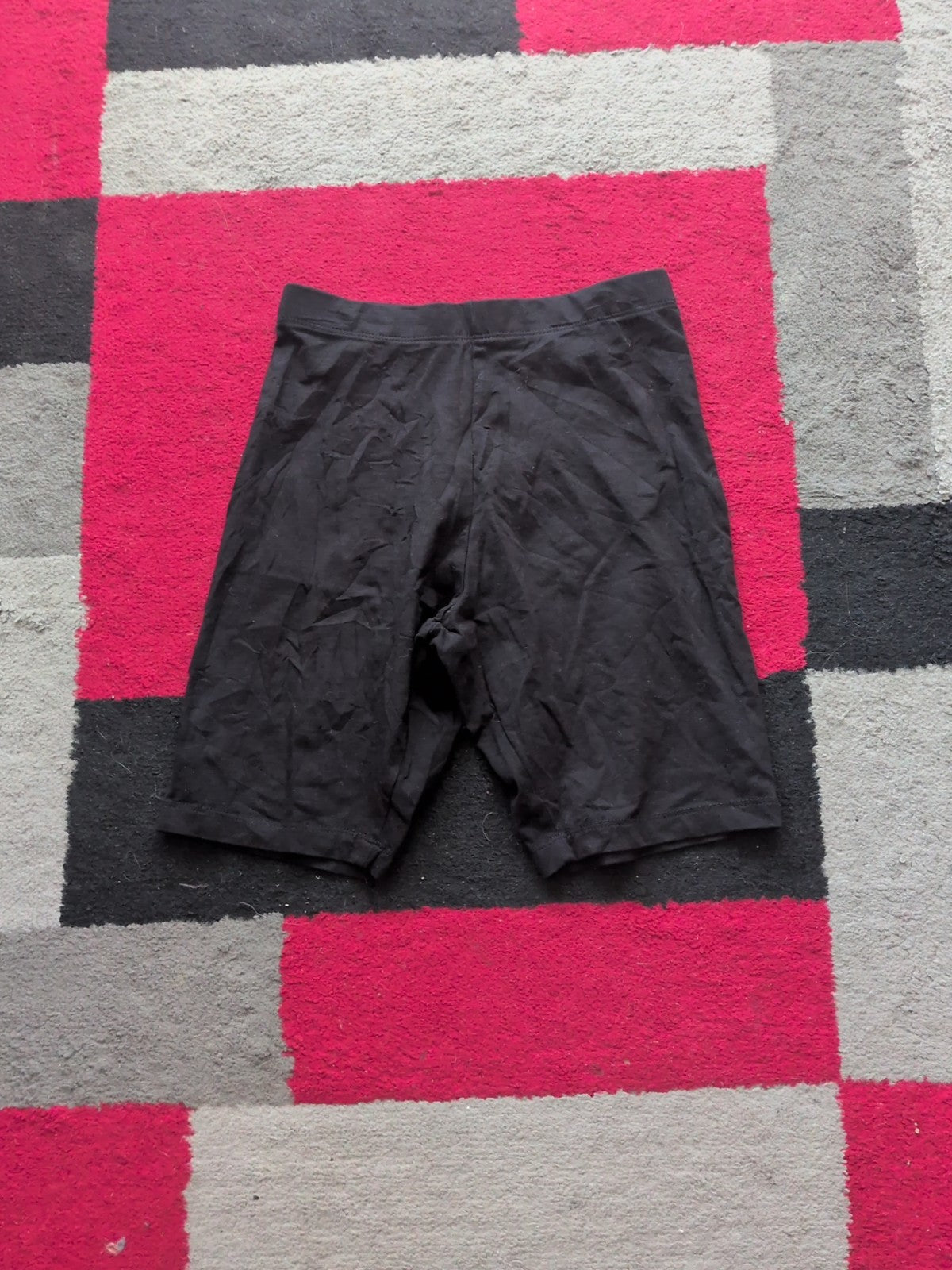 Peacocks 8 Black Gym Shorts