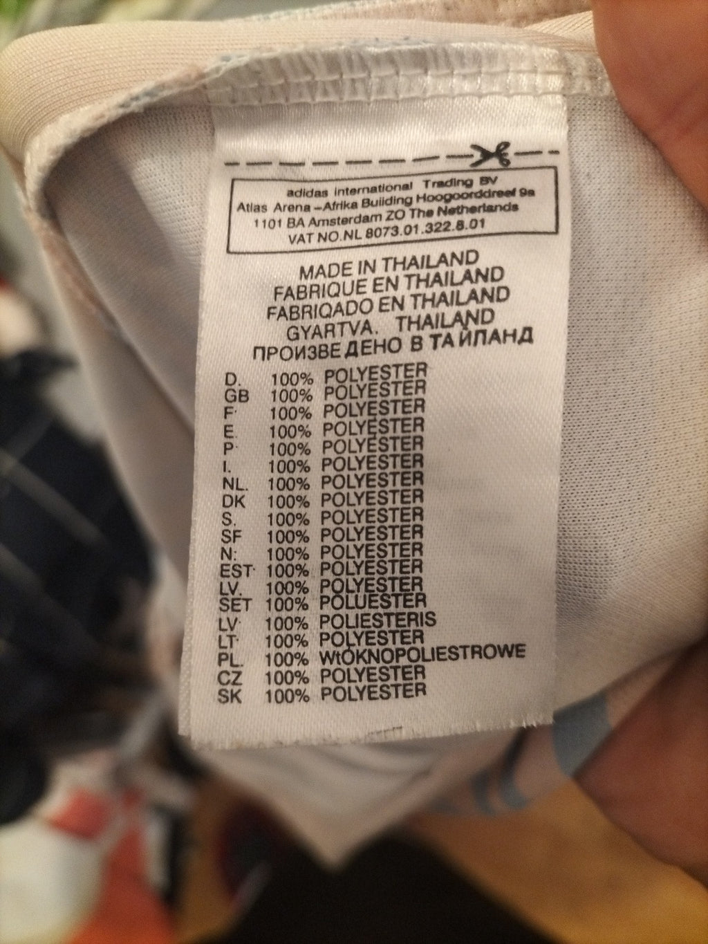Boys Adidas Size 28 Slim Fit Aresnal Top