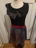 Ladies Smash Size Large Multicoloured Dress(Heavy Bobbling)