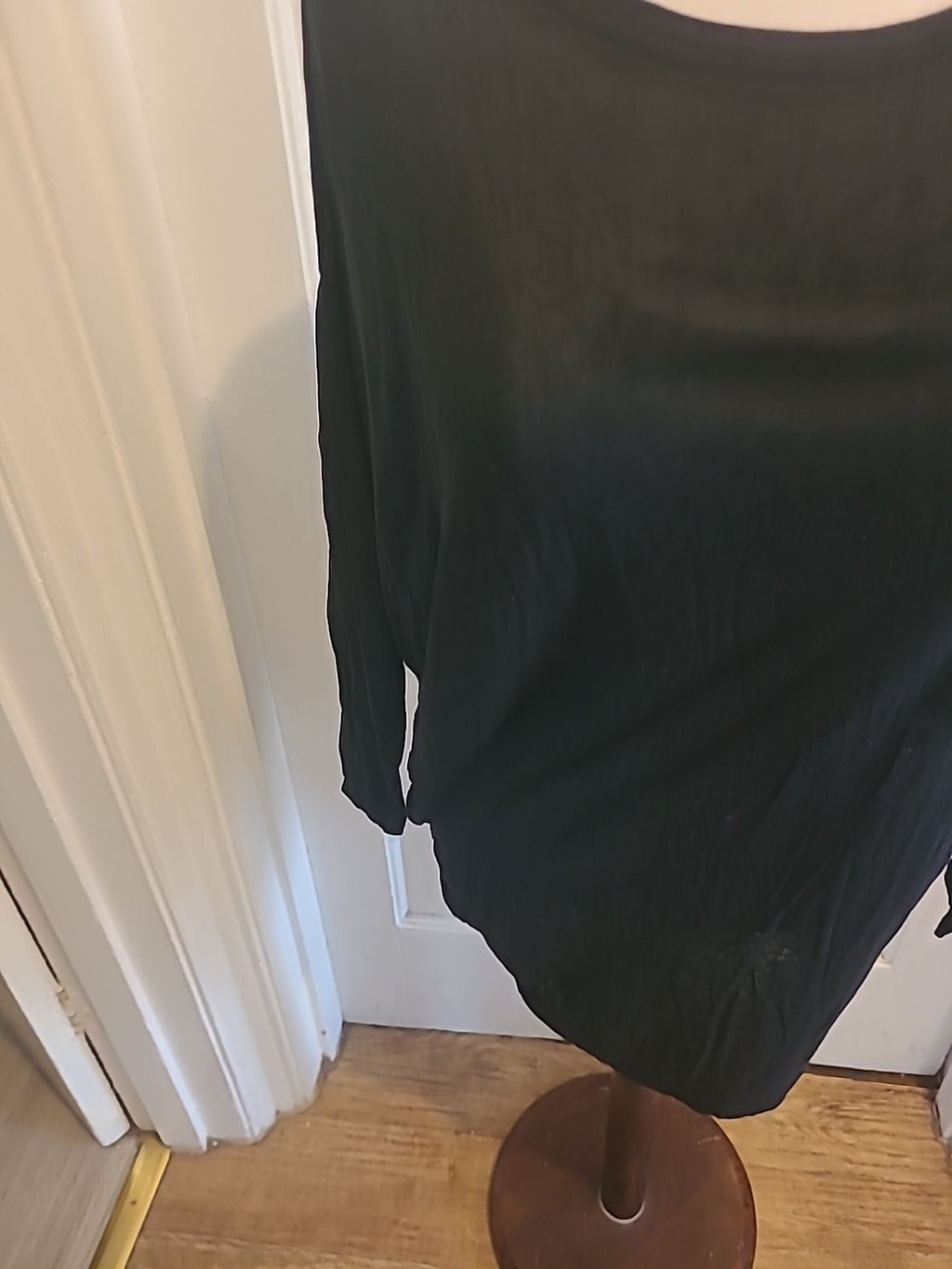 Ladies Euro 36 Black Long Sleeved T-Shirt