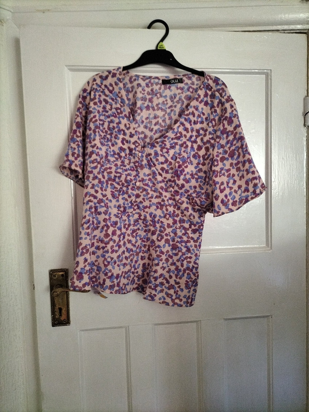 Ladies Quiz Clothing 12 Floral Mid Sleeved Blouse