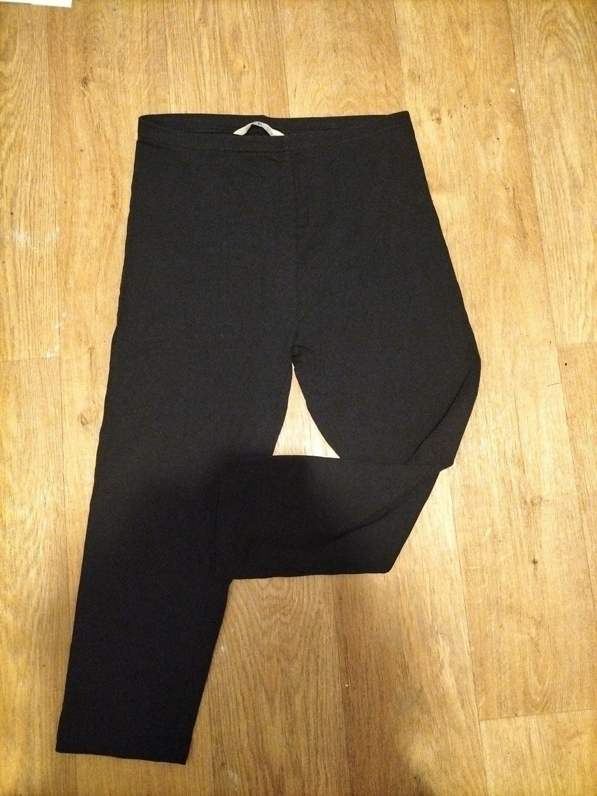 Ladies Tu Size 12-14 Black Ankle Leggings