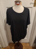 Mens Primark Size 2xl Reg Fit Black Short Sleeved Tshirt