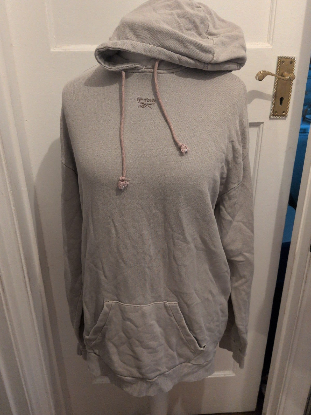 Reebok 8-10 Beige Pullover Hoodie
