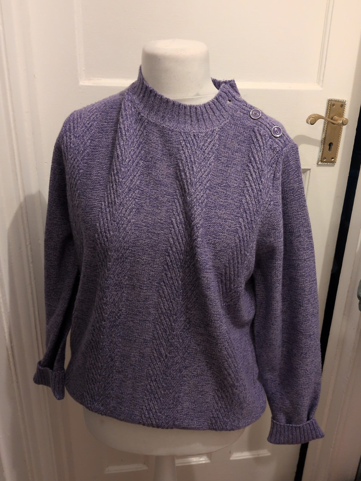 Honor Millburn 18-20 Purple Toned Jumper