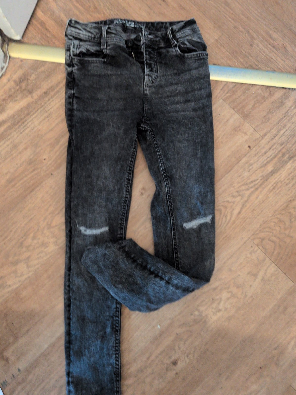 Denim+Co 12-13 Years Grey Super Skinny Jeans