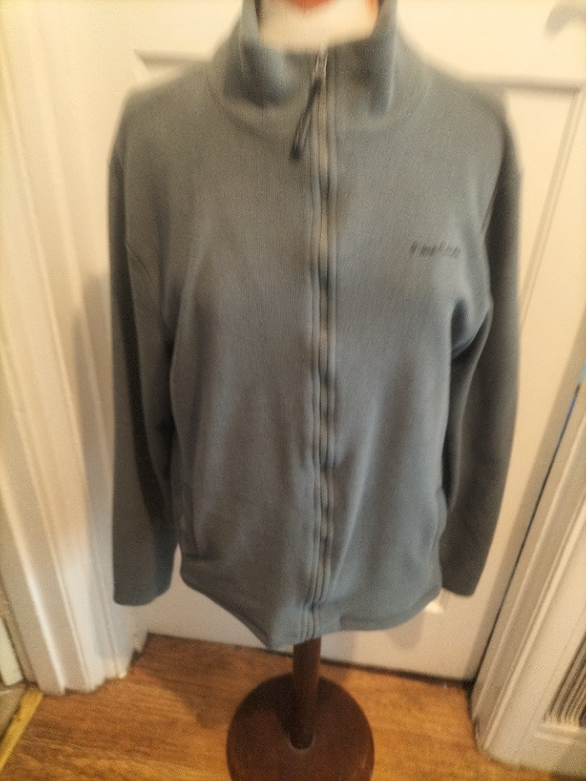 Mens Pierre Cardin Size Medium Grey Zip Through Jacket