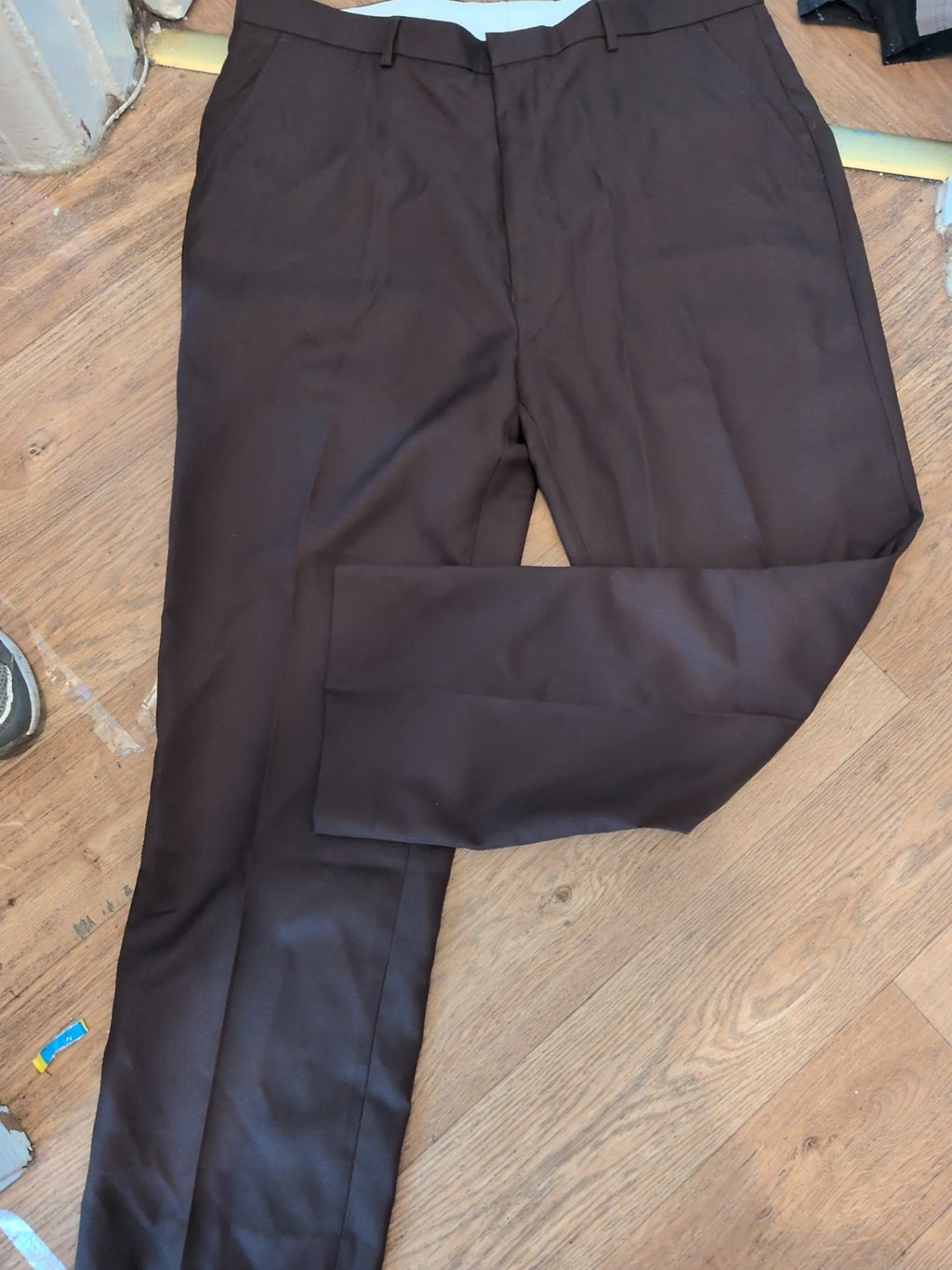 Chums 38/31 Brown Smart Trousers