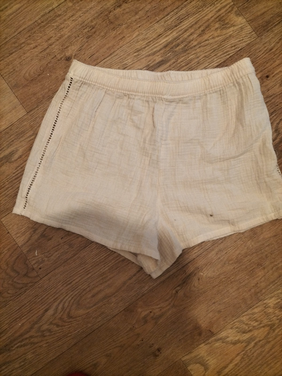 Ladies Tu Size 10 Pale Mocha Elasticated Sleep Shorts